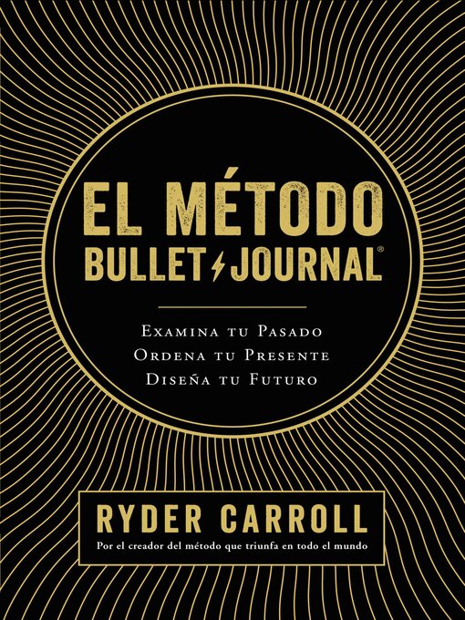 Title details for El método Bullet Journal by Ryder Carroll - Wait list